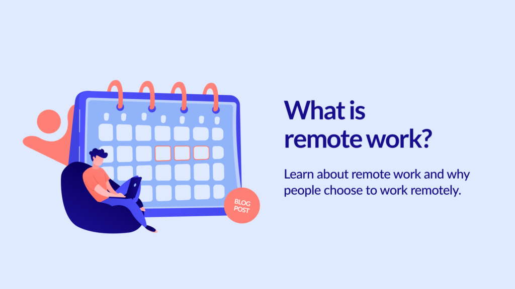 what is remote work