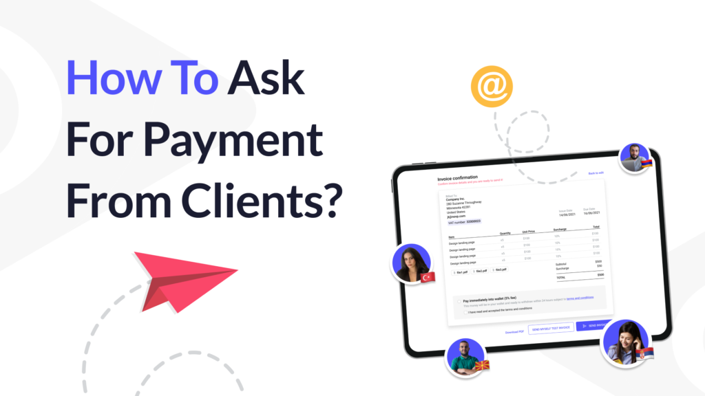 how to ask for payments