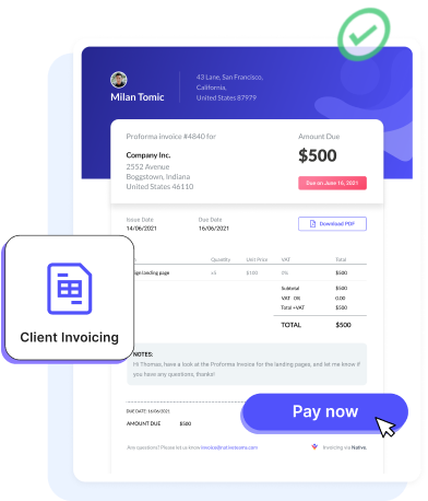 Native Teams | Client invoicing