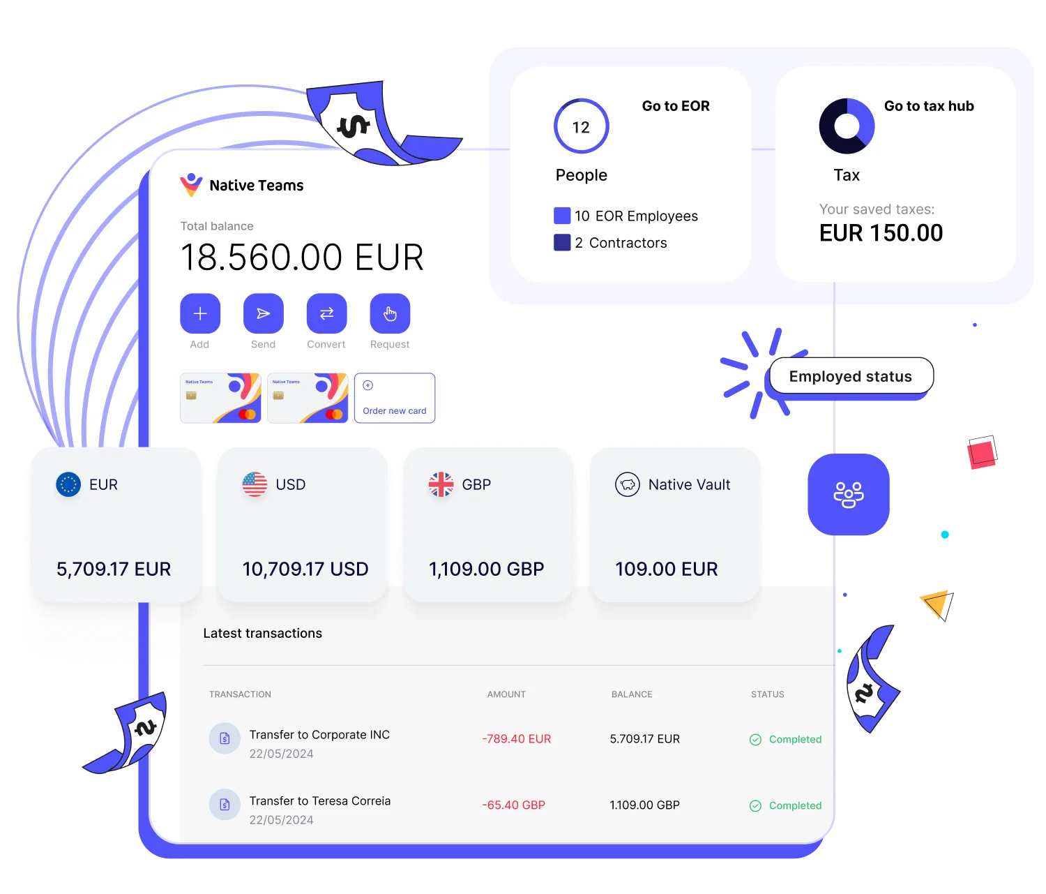 Native Teams | Virtual Wallet